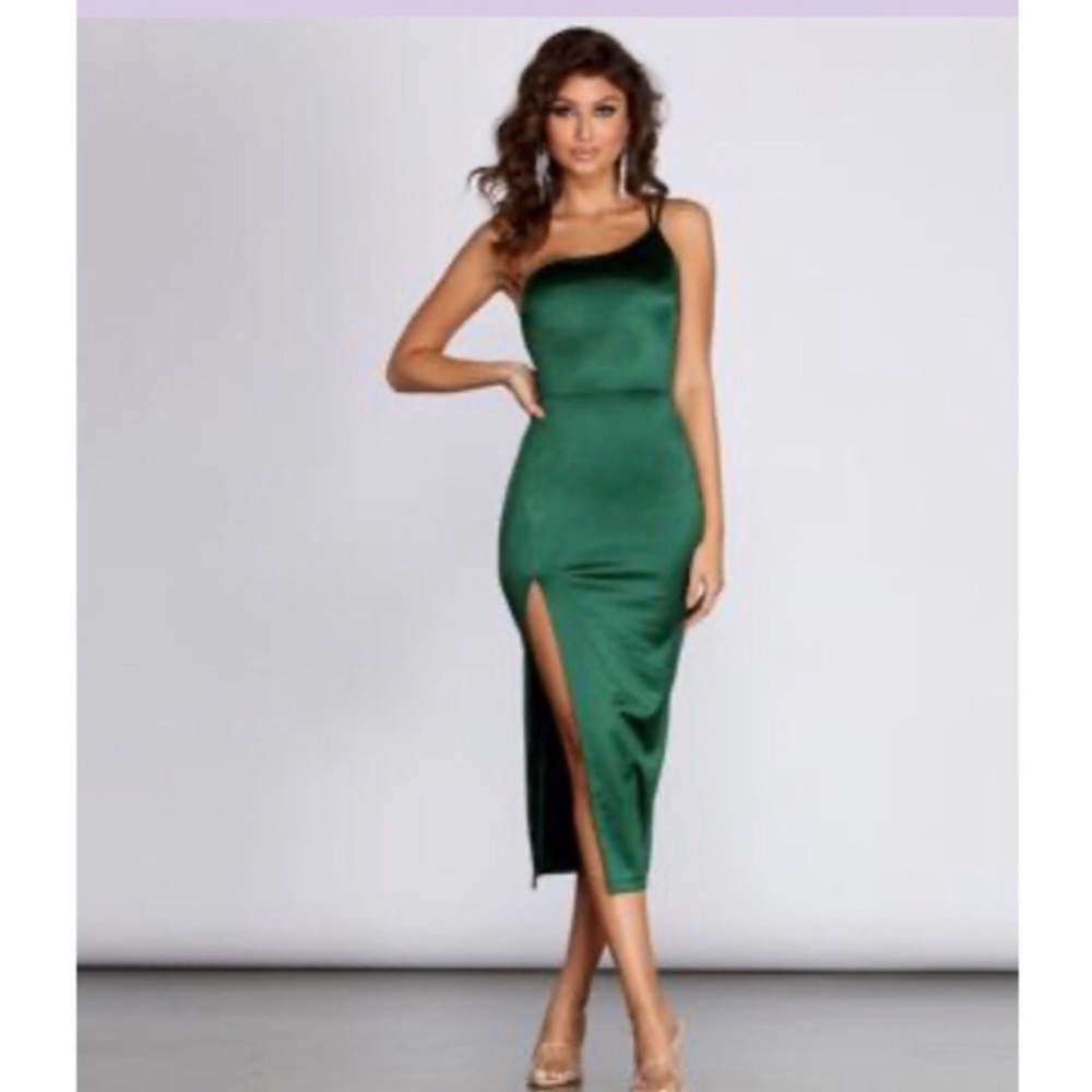 Windsor Green Alena Dress